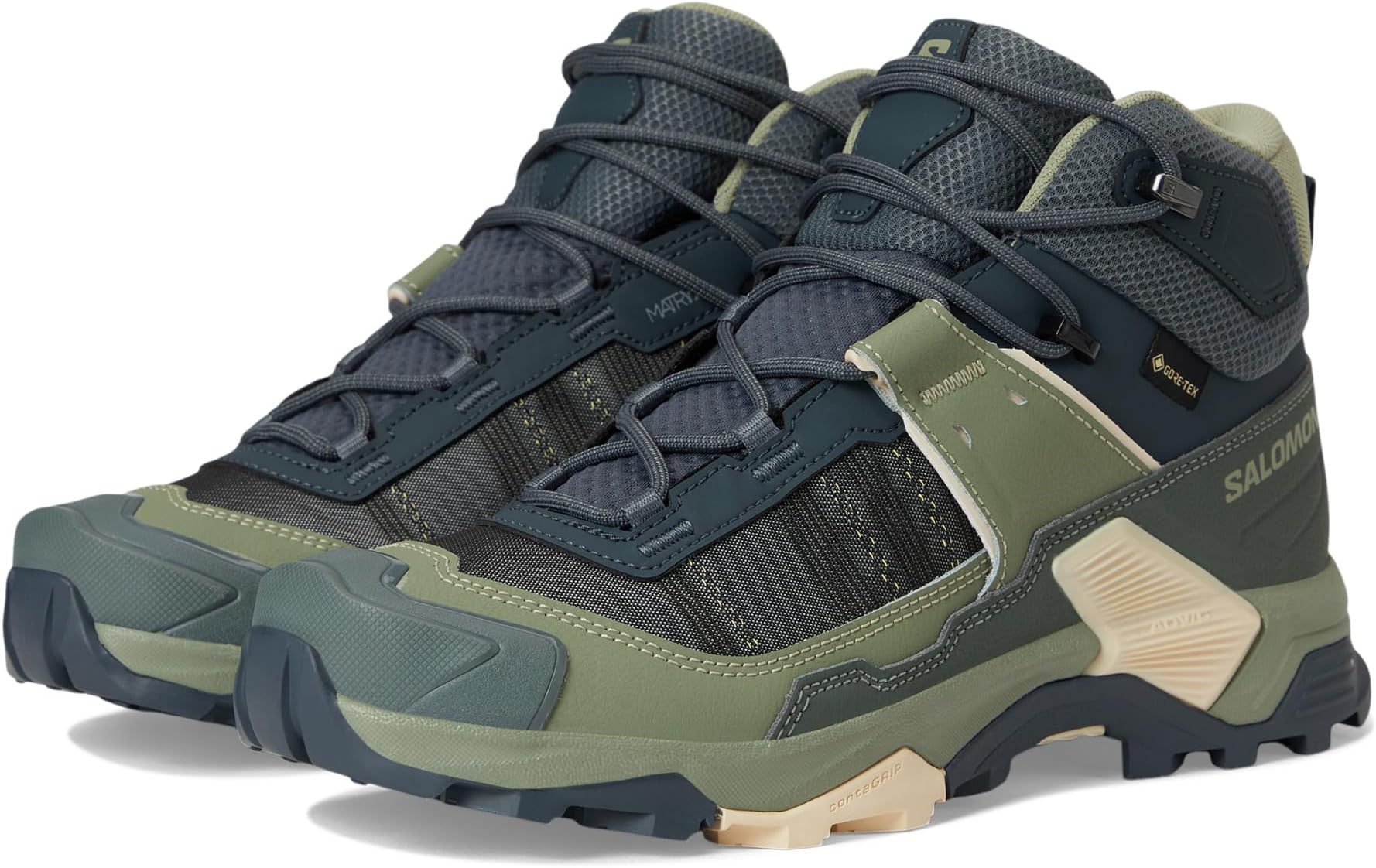 Походная обувь Salomon Women's X Ultra 5 Mid GTX, Turbulence/Sedona Sage/Tender Peach
Походная обувь Salomon Women's X Ultra 5 Mid GTX, Turbulence/Sedona Sage/Tender Peach