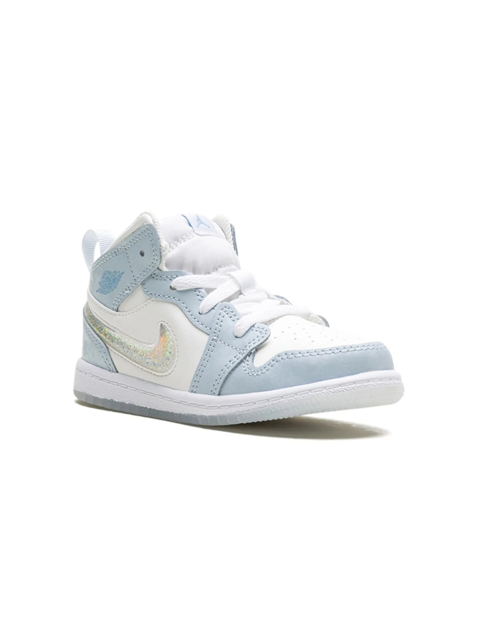 Кроссовки Air Jordan 1 Mid Glitter Swoosh Jordan Kids, синий
Кроссовки Air Jordan 1 Mid Glitter Swoosh Jordan Kids, синий
