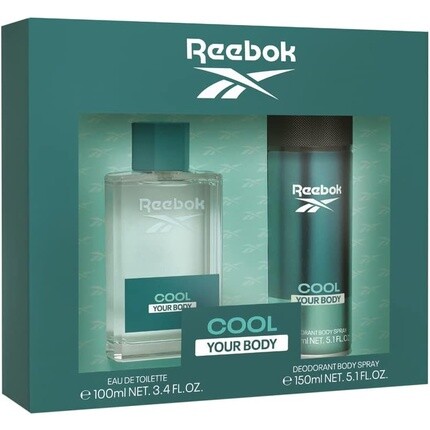 Подарочный набор Reebok Cool Your Body для мужчин, 250 мл
Подарочный набор Reebok Cool Your Body для мужчин, 250 мл