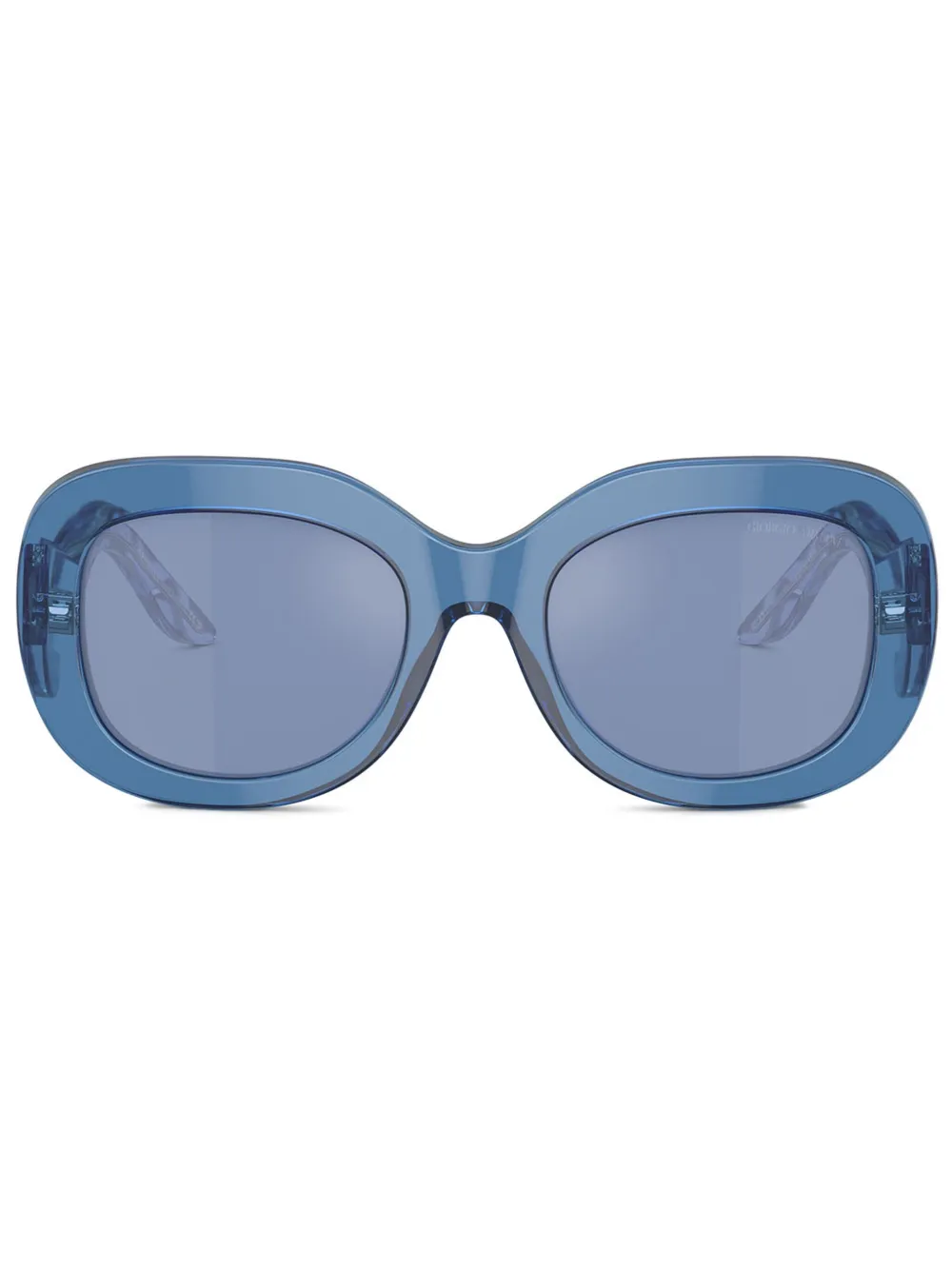 Солнцезащитные очки в геометричной оправе Giorgio Armani, синий
Солнцезащитные очки в геометричной оправе Giorgio Armani, синий