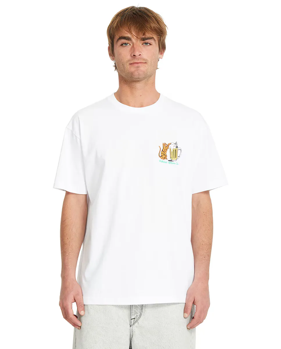 Футболка мужская с короткими рукавами и круглым вырезом Volcom, белый
Футболка мужская с короткими рукавами и круглым вырезом Volcom, белый