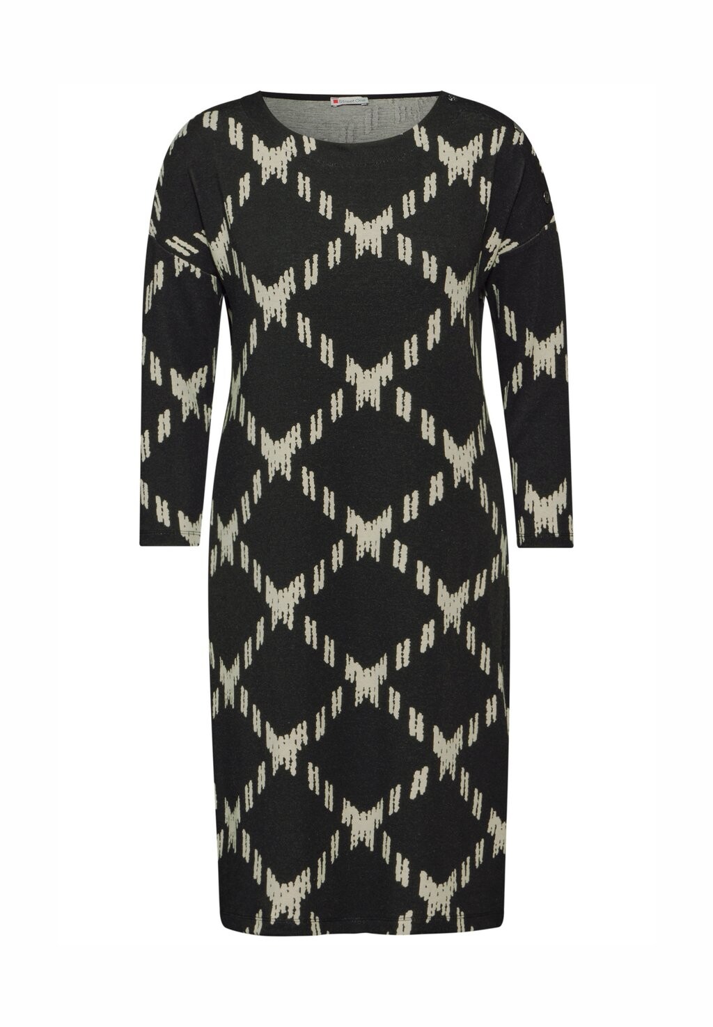 Платье-джемпер JACQUARD Street One, черный
Платье-джемпер JACQUARD Street One, черный