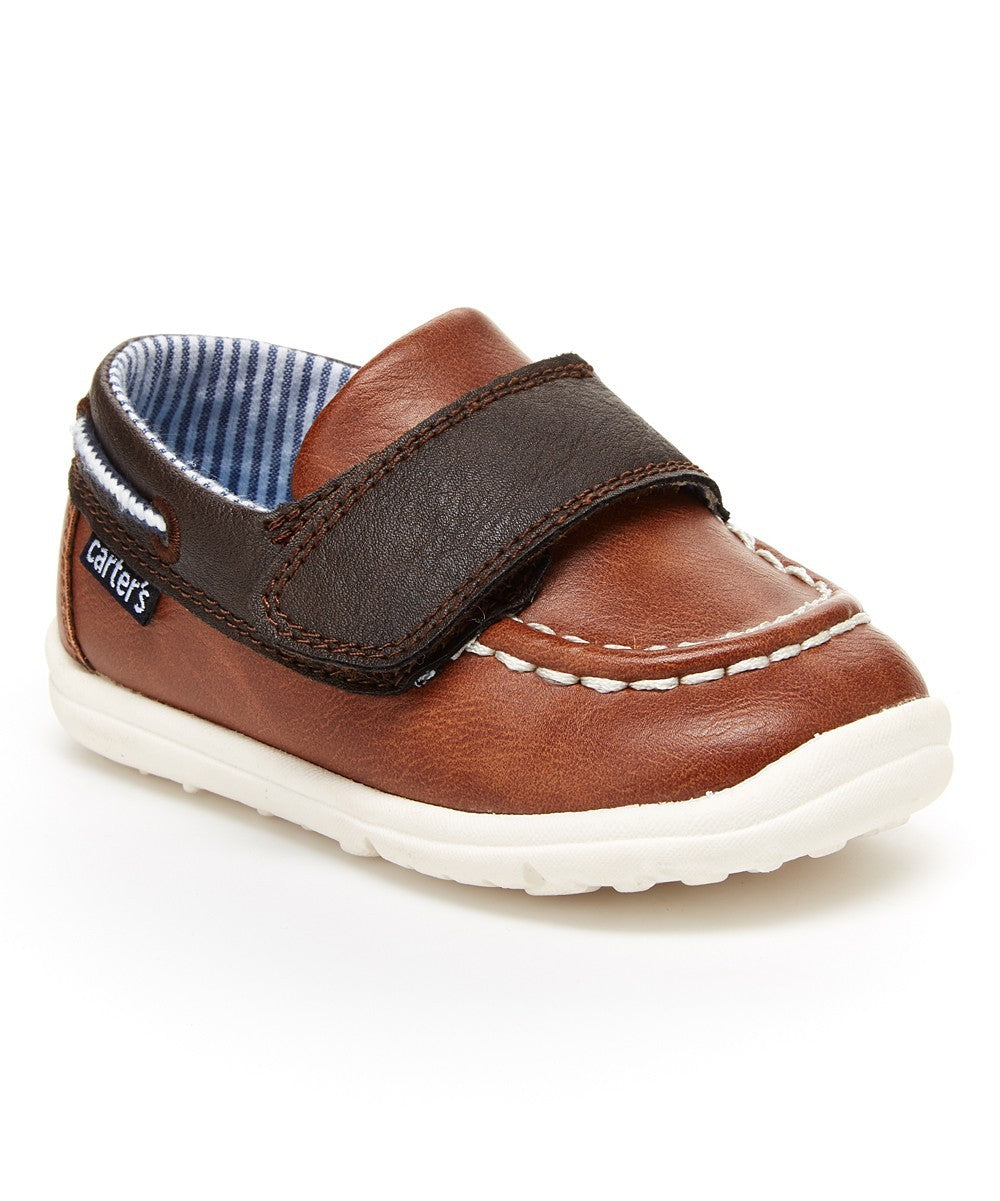 Детские повседневные мокасины Carter's Jaden-PB коричневого цвета с мокасиновым носком, модель JOBB558
Детские повседневные мокасины Carter's Jaden-PB коричневого цвета с мокасиновым носком, модель JOBB558