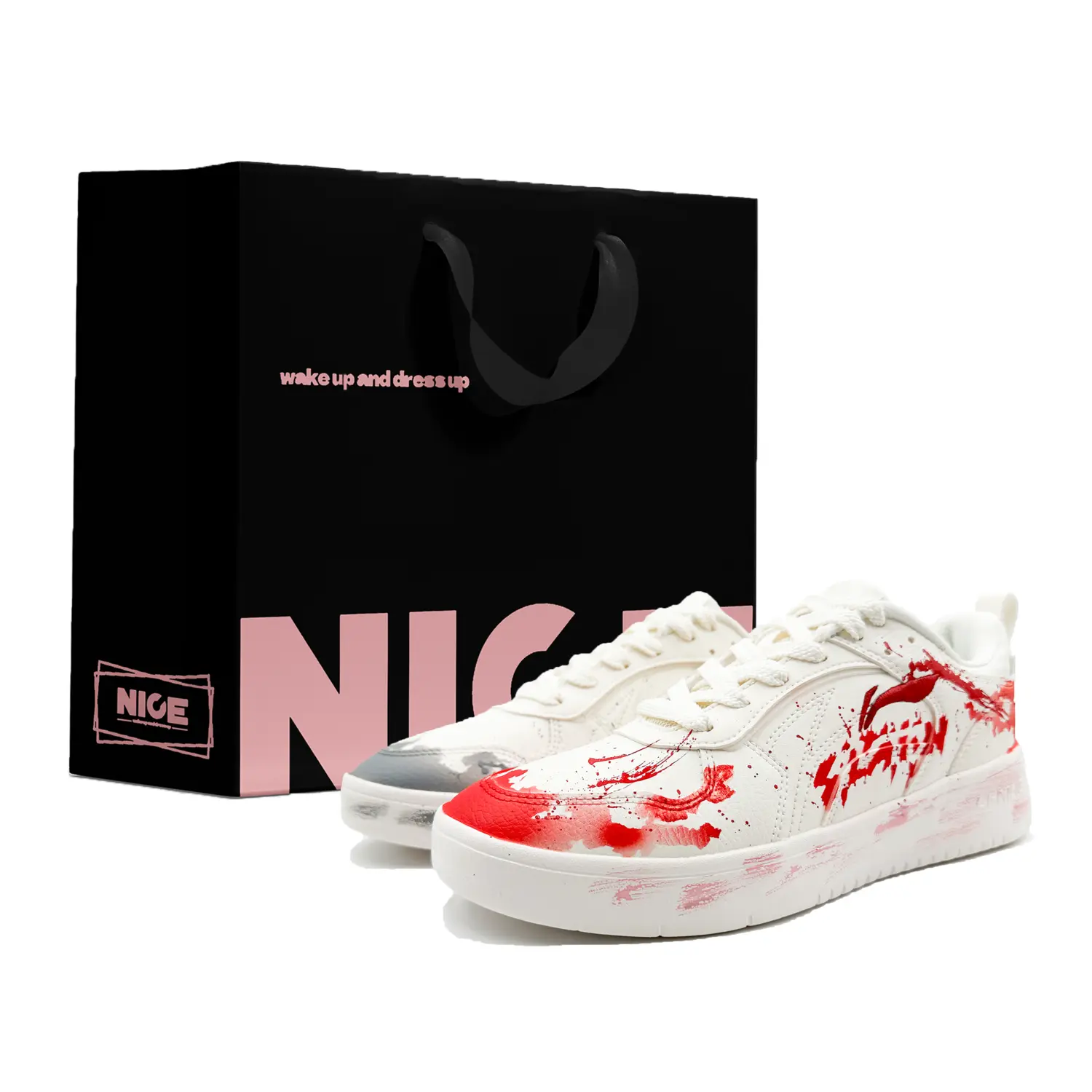 LINING Кроссовки Spike Years с низким верхом для скейтборда, устойчивые к истиранию, дышащие, мужские, черно-красные, разные цвета
LINING Кроссовки Spike Years с низким верхом для скейтборда, устойчивые к истиранию, дышащие, мужские, черно-красные, разные цвета