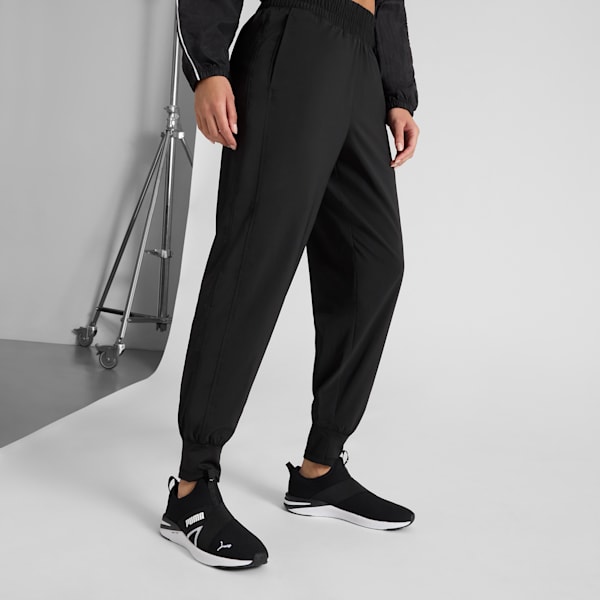 Женские брюки с высокой талией Training Favorites Puma, черный
Женские брюки с высокой талией Training Favorites Puma, черный