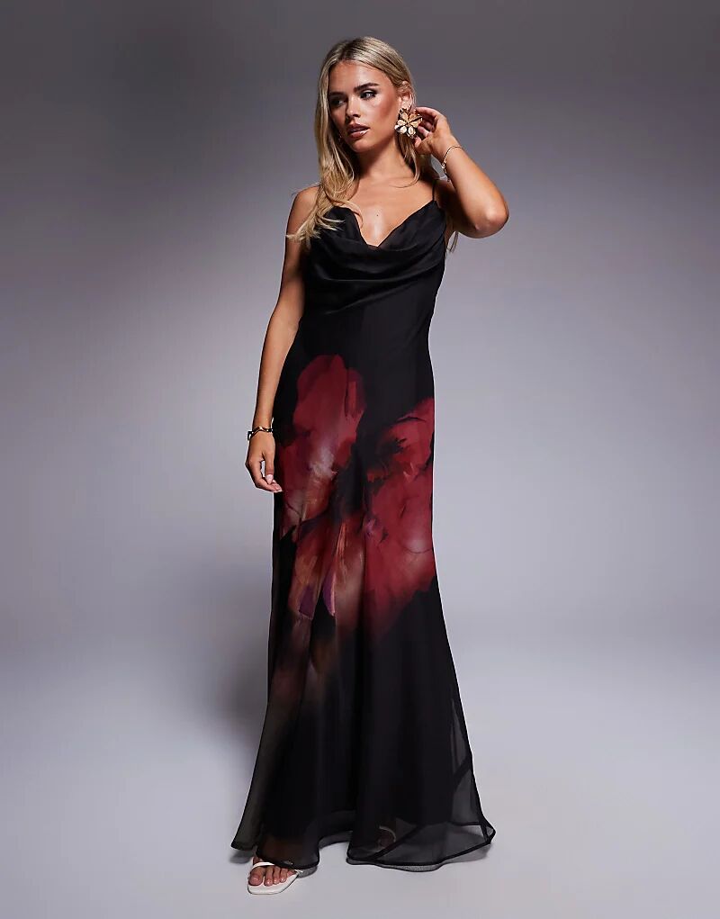 Платье макси ASOS DESIGN Petite с глубоким декольте и вырезом-хомутиком на спине с розовым цветочным принтом
Платье макси ASOS DESIGN Petite с глубоким декольте и вырезом-хомутиком на спине с розовым цветочным принтом