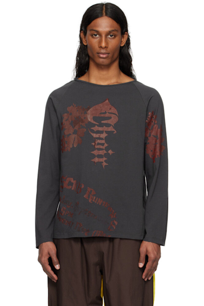 Эксклюзивная серая футболка Warf Nest с длинным рукавом от SSENSE SC103
Эксклюзивная серая футболка Warf Nest с длинным рукавом от SSENSE SC103