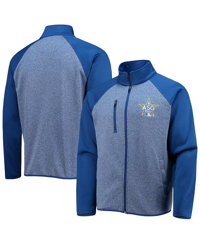 Мужская бейсбольная куртка с молнией Royal 2022 MLB All-Star Game Runner's Track Raglan Full-Zip G-III Sports by Carl Banks
Мужская бейсбольная куртка с молнией Royal 2022 MLB All-Star Game Runner's Track Raglan Full-Zip G-III Sports by Carl Banks