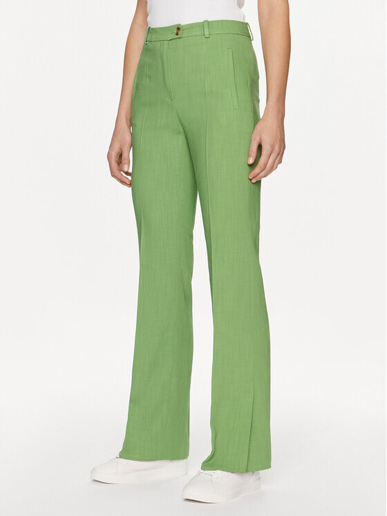 Тканевые брюки узкого кроя Boss, зеленый 
Тканевые брюки узкого кроя Boss, зеленый