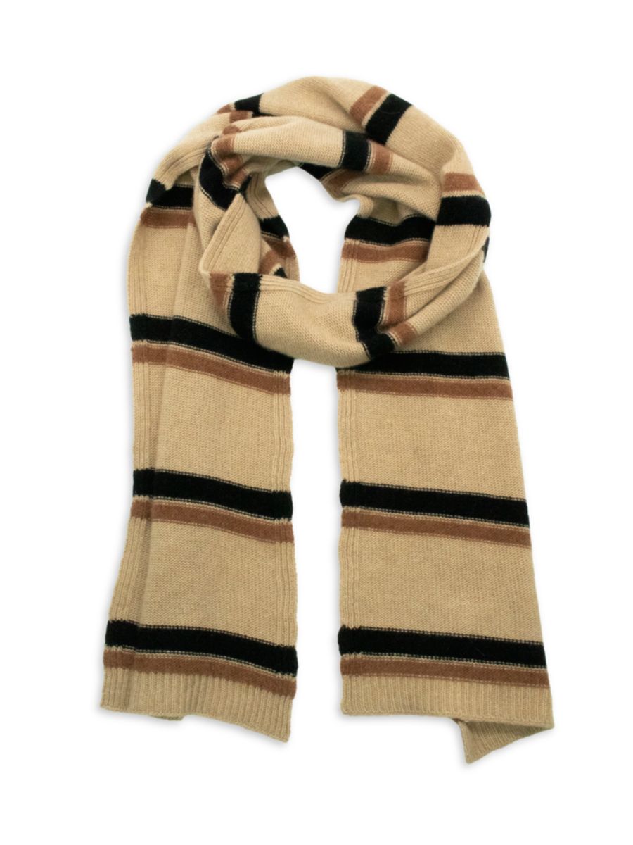 Полосатый кашемировый шарф Portolano, цвет Brown Combo
Полосатый кашемировый шарф Portolano, цвет Brown Combo