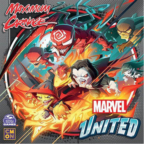 Настольная игра Marvel United: Maximum Carnage 
Настольная игра Marvel United: Maximum Carnage