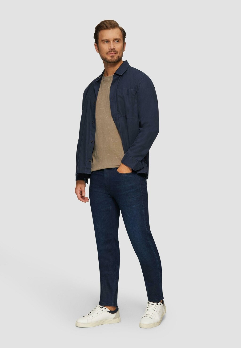 Джинсы облегающего кроя NELIO MID RISE s.Oliver, темно-синий деним
Джинсы облегающего кроя NELIO MID RISE s.Oliver, темно-синий деним