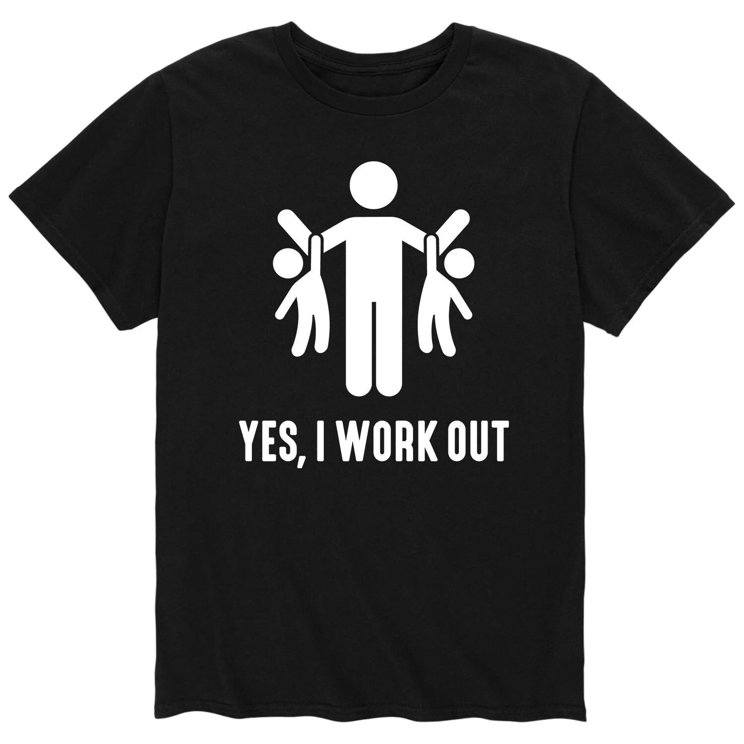 Мужская футболка Yes I Work Out Licensed Character
Мужская футболка Yes I Work Out Licensed Character
