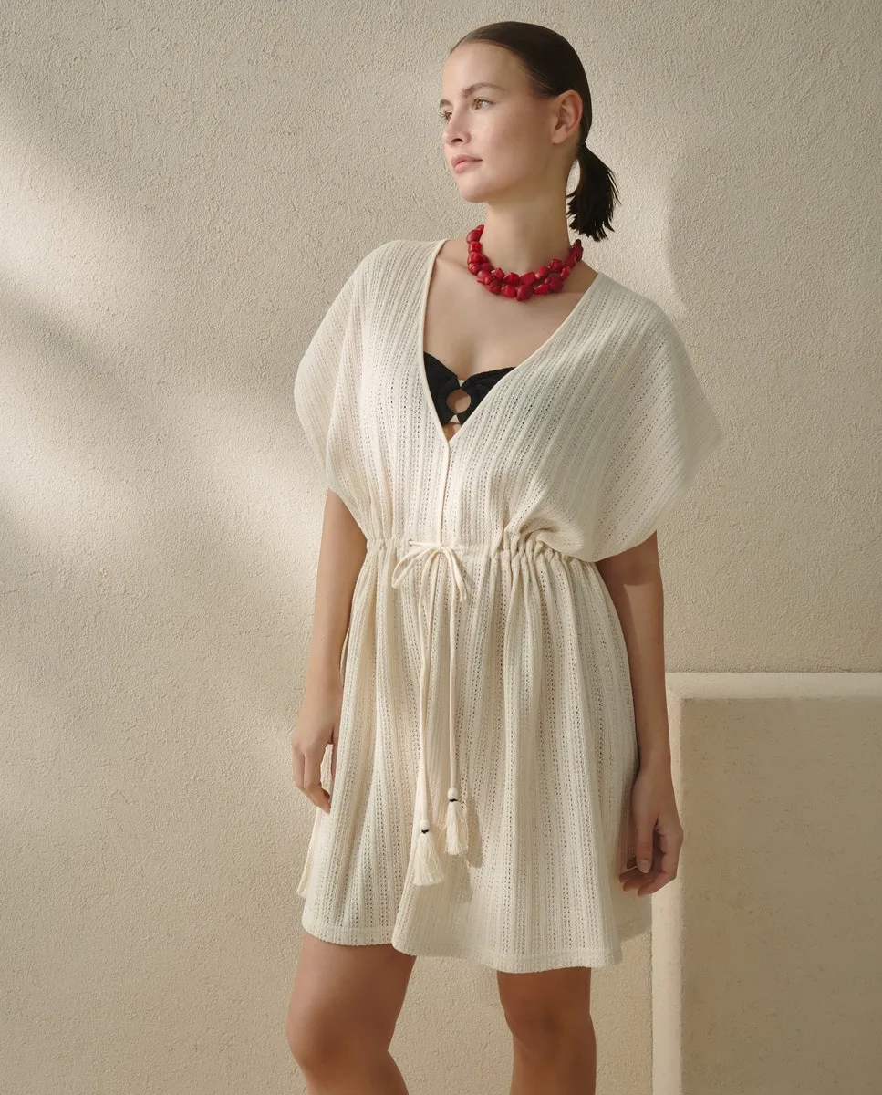 Вязаный кафтан крючком Énfasis, цвет Crudo
Вязаный кафтан крючком Énfasis, цвет Crudo