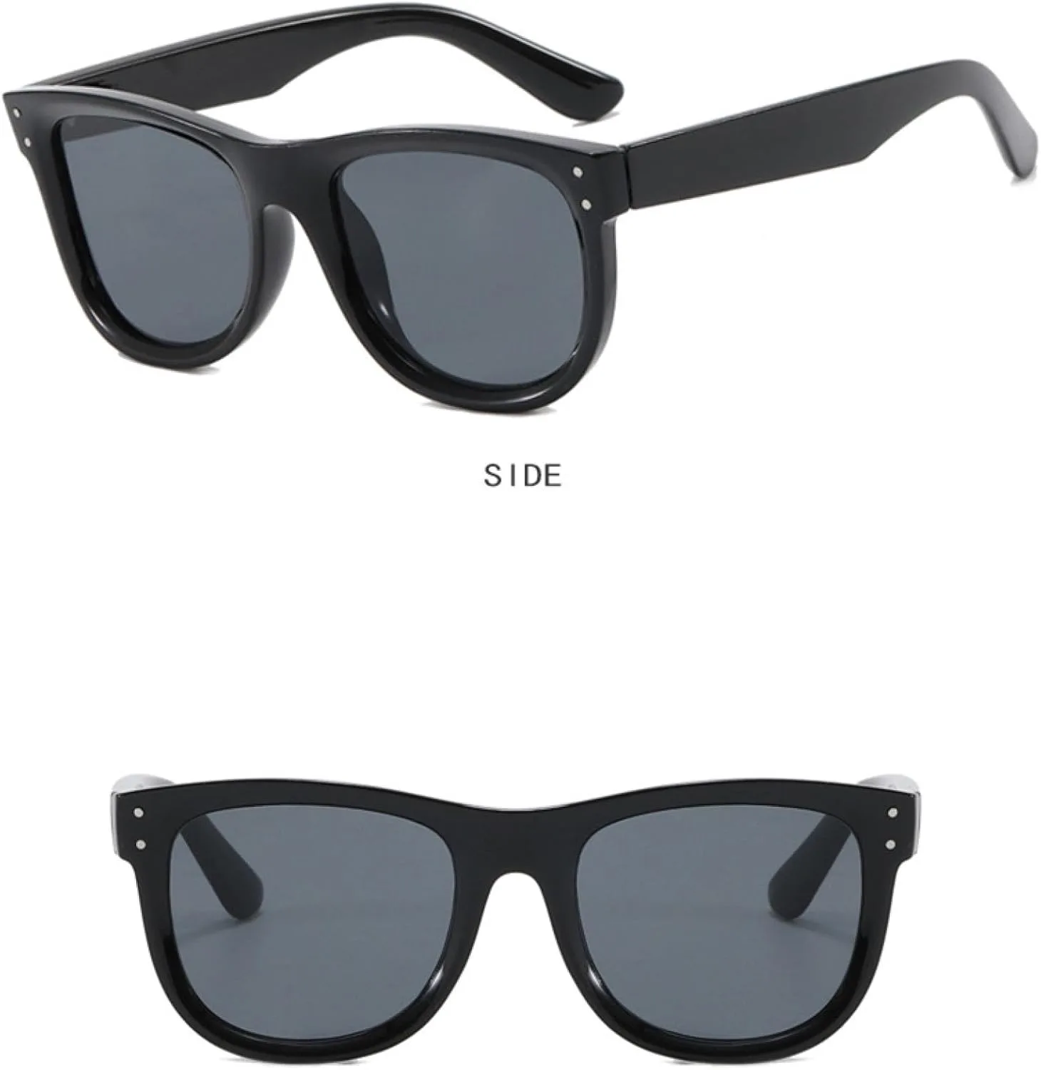 Солнцезащитные очки с защитой от УФ-излучения UV400 для женщин и мужчин | Двухцветные очки Rivets | Для занятий спортом на открытом воздухе DSVIGF, Black Gray
Солнцезащитные очки с защитой от УФ-излучения UV400 для женщин и мужчин | Двухцветные очки Rivets | Для занятий спортом на открытом воздухе DSVIGF, Black Gray