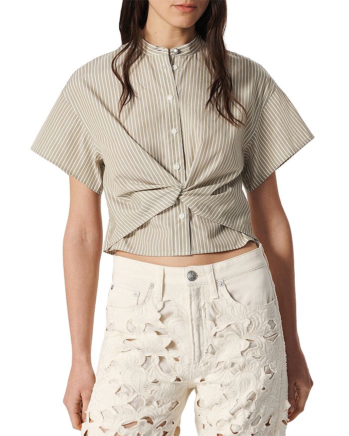 Гретчен Полосатая Поплиновая Рубашка rag & bone, зеленый
Гретчен Полосатая Поплиновая Рубашка rag & bone, зеленый