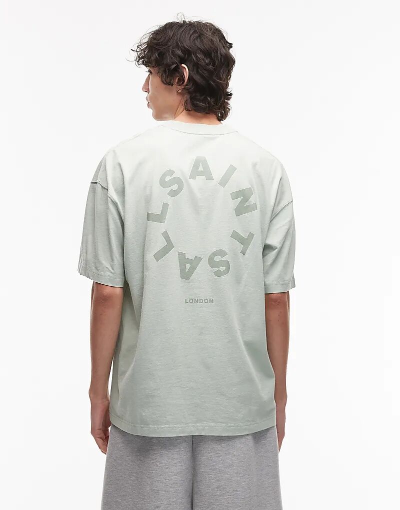 Футболка AllSaints tierra в минерально-зеленом цвете
Футболка AllSaints tierra в минерально-зеленом цвете