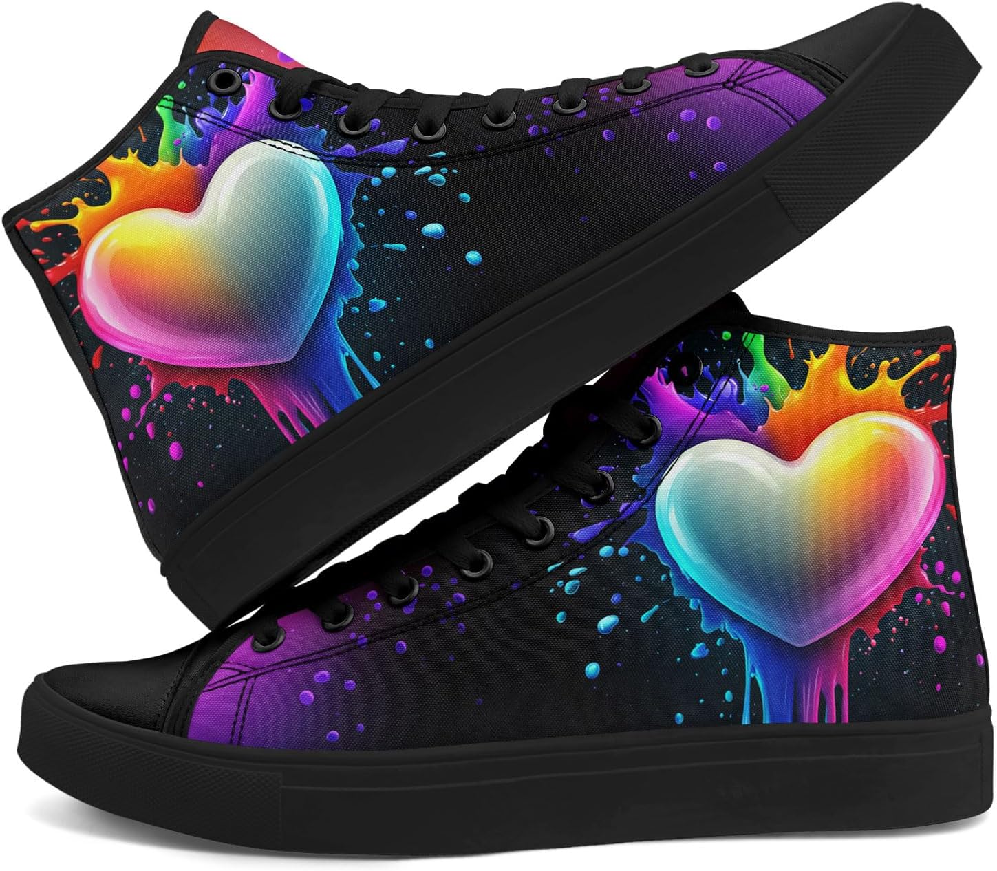 Романтические высокие кеды на ткани для женщин и мужчин, стильная повседневная обувь ко Дню святого Валентина, унисекс, подарок для пар Awsole, черный/зеленый/оранжевый/светло-голубой/голубой
Романтические высокие кеды на ткани для женщин и мужчин, стильная повседневная обувь ко Дню святого Валентина, унисекс, подарок для пар Awsole, черный/зеленый/оранжевый/светло-голубой/голубой