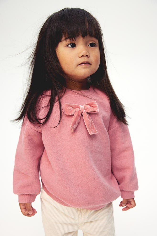 Толстовка с круглым вырезом H&M, розовый
Толстовка с круглым вырезом H&M, розовый