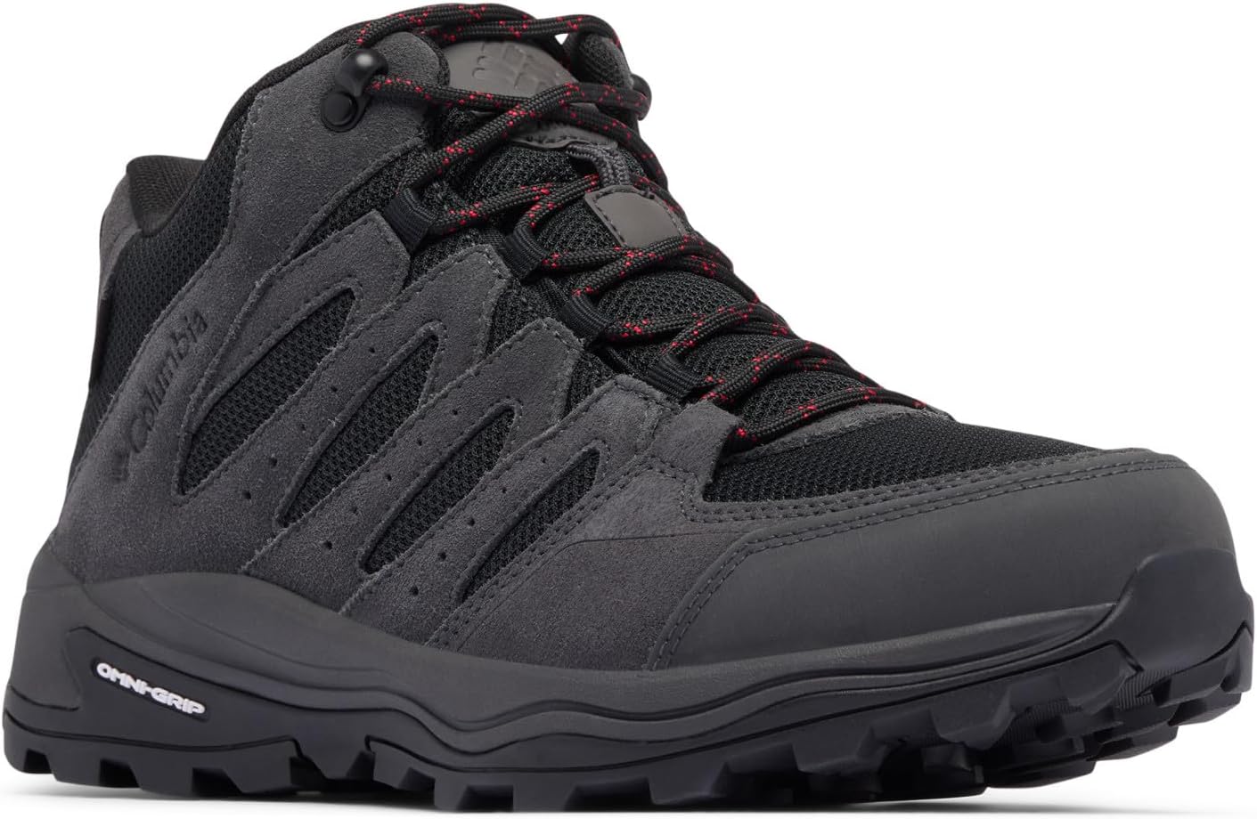 Columbia Mens Redmond Iv Mid Waterproof, Black/Mountain Red
Columbia Mens Redmond Iv Mid Waterproof, Black/Mountain Red