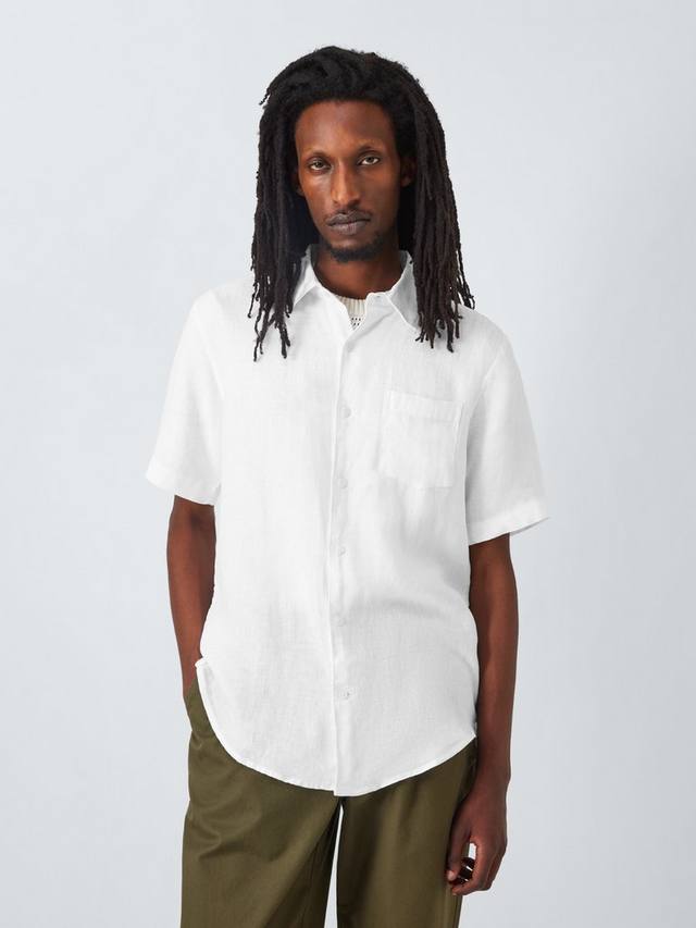 Короткий рукав Linen Shirt John Lewis, White
Короткий рукав Linen Shirt John Lewis, White