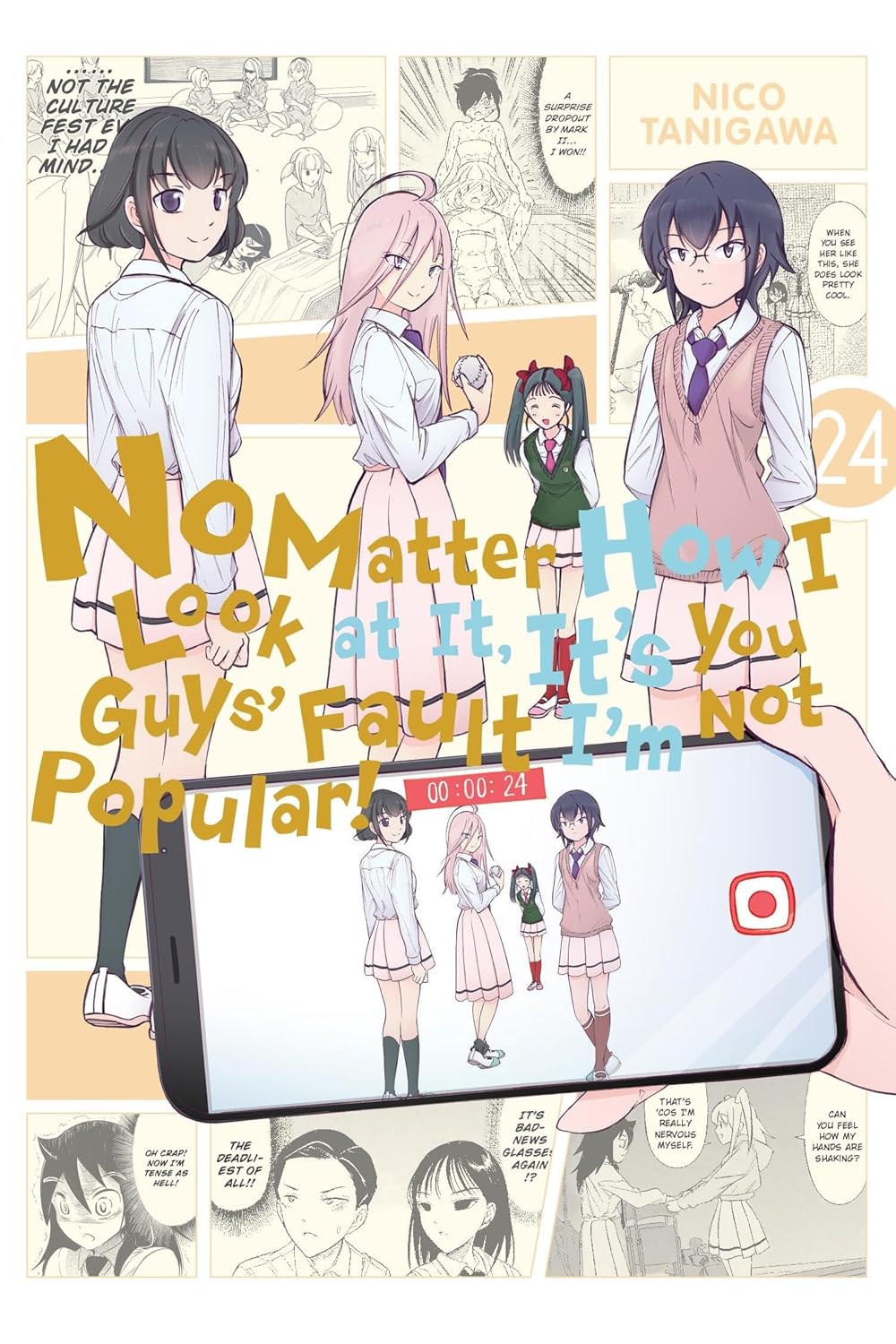 No Matter How I Look at It, It's You Guys' Fault I'm Not Popular!, Vol. 24 (Volume 24) (Yen Press)
No Matter How I Look at It, It's You Guys' Fault I'm Not Popular!, Vol. 24 (Volume 24) (Yen Press)