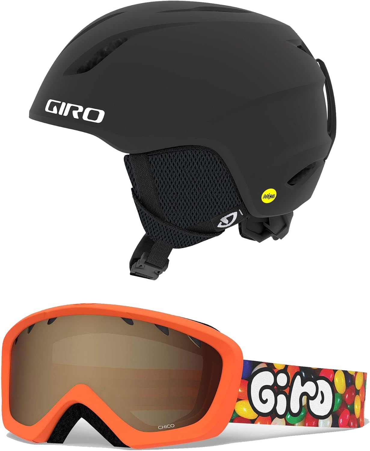 Детский горнолыжный шлем Giro Launch MIPS CP с подходящими очками, Matte Black Jelly
Детский горнолыжный шлем Giro Launch MIPS CP с подходящими очками, Matte Black Jelly