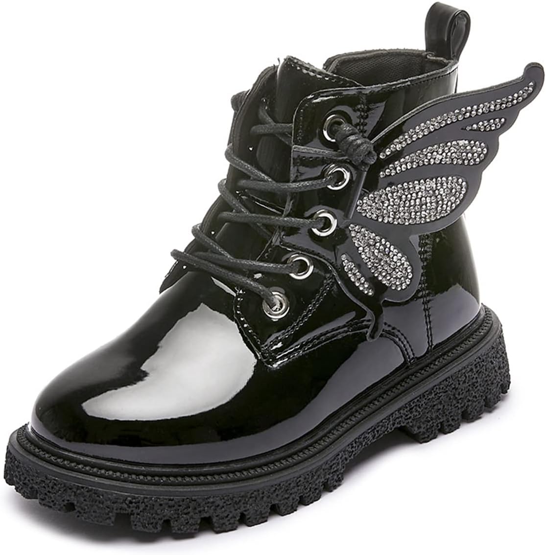 Детские модные кожаные ботильоны на шнуровке с бабочками по бокам и молнией, теплые короткие зимние водонепроницаемые ботинки для девочек до середины голени TangDao, Black
Детские модные кожаные ботильоны на шнуровке с бабочками по бокам и молнией, теплые короткие зимние водонепроницаемые ботинки для девочек до середины голени TangDao, Black