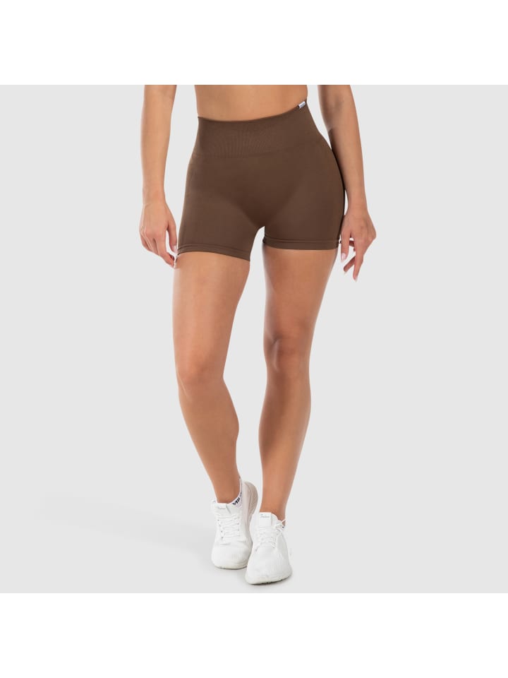 Коричневые бесшовные шорты Kalea Scrunch SMILODOX
Коричневые бесшовные шорты Kalea Scrunch SMILODOX