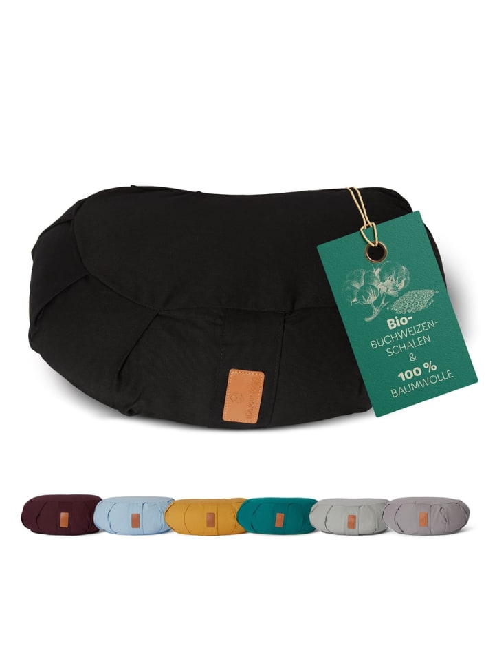 Lumaland #ЗанимайтесьЙогой Подушка для йоги «Ганеш» - наполнена органической гречневой шелухой - в форме полумесяца
Lumaland #ЗанимайтесьЙогой Подушка для йоги «Ганеш» - наполнена органической гречневой шелухой - в форме полумесяца