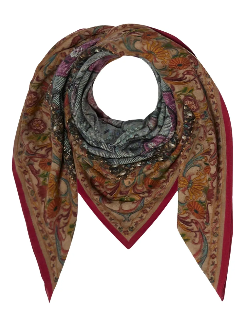 Шарф с цветочным узором Pierre-Louis Mascia, нейтральный
Шарф с цветочным узором Pierre-Louis Mascia, нейтральный