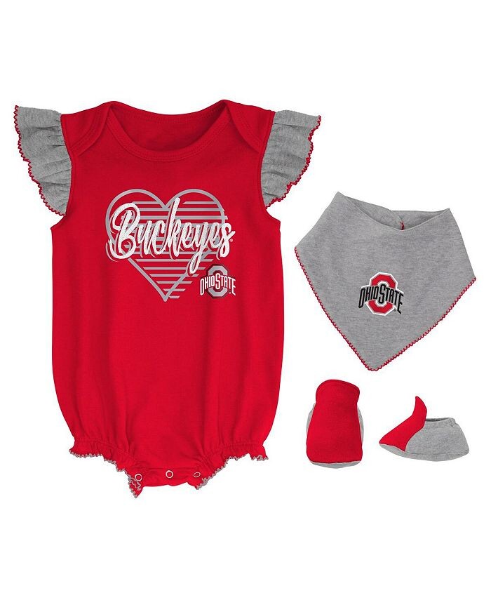 Комплект боди и пинеток штата Огайо Buckeyes All The Love для новорожденных Outerstuff, красный
Комплект боди и пинеток штата Огайо Buckeyes All The Love для новорожденных Outerstuff, красный