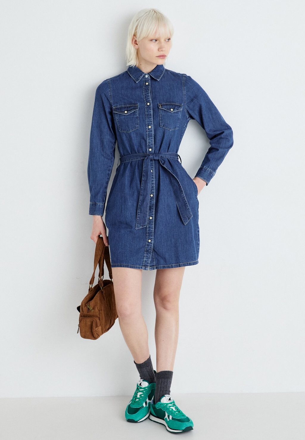 Платье из денима REGULAR DRESS Pepe Jeans, темно-синий деним
Платье из денима REGULAR DRESS Pepe Jeans, темно-синий деним