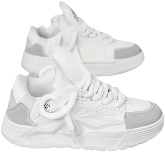 Мужские стильные кроссовки, удобные нескользящие с шнуровкой, повседневные кроссовки на платформе для мужских активностей на свежем воздухе Hhhchpm, белый
Мужские стильные кроссовки, удобные нескользящие с шнуровкой, повседневные кроссовки на платформе для мужских активностей на свежем воздухе Hhhchpm, белый