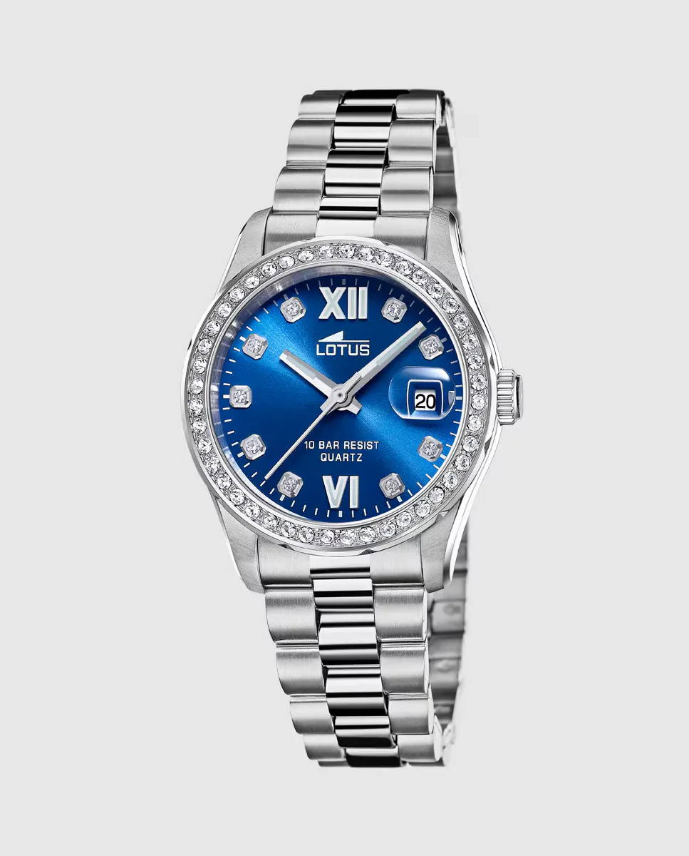 Женские часы Freedom 18933/3 из серебристой стали LOTUS, серебряный 
Женские часы Freedom 18933/3 из серебристой стали LOTUS, серебряный