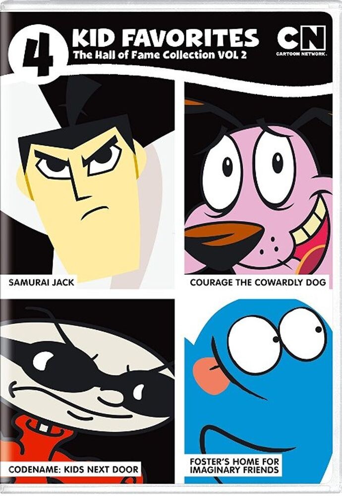 Диск DVD 4 Kid Favorites Cartoon Network Hall Of Fame 2
Диск DVD 4 Kid Favorites Cartoon Network Hall Of Fame 2