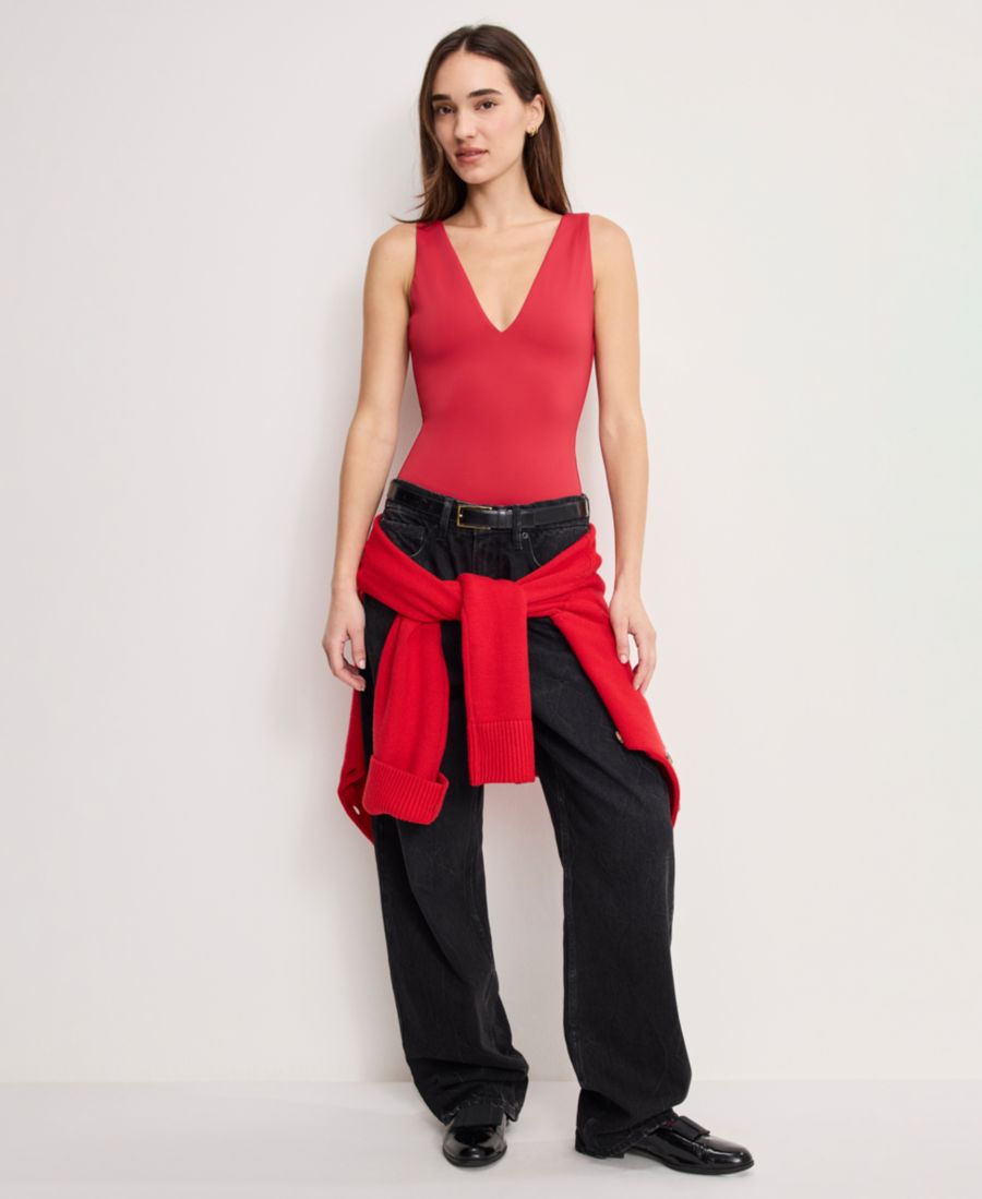 Женский боди из дайвинга с V-образным вырезом Good American, Ruby
Женский боди из дайвинга с V-образным вырезом Good American, Ruby