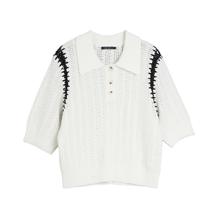 ELLE Белая вязаная кофта Fall Women's
ELLE Белая вязаная кофта Fall Women's