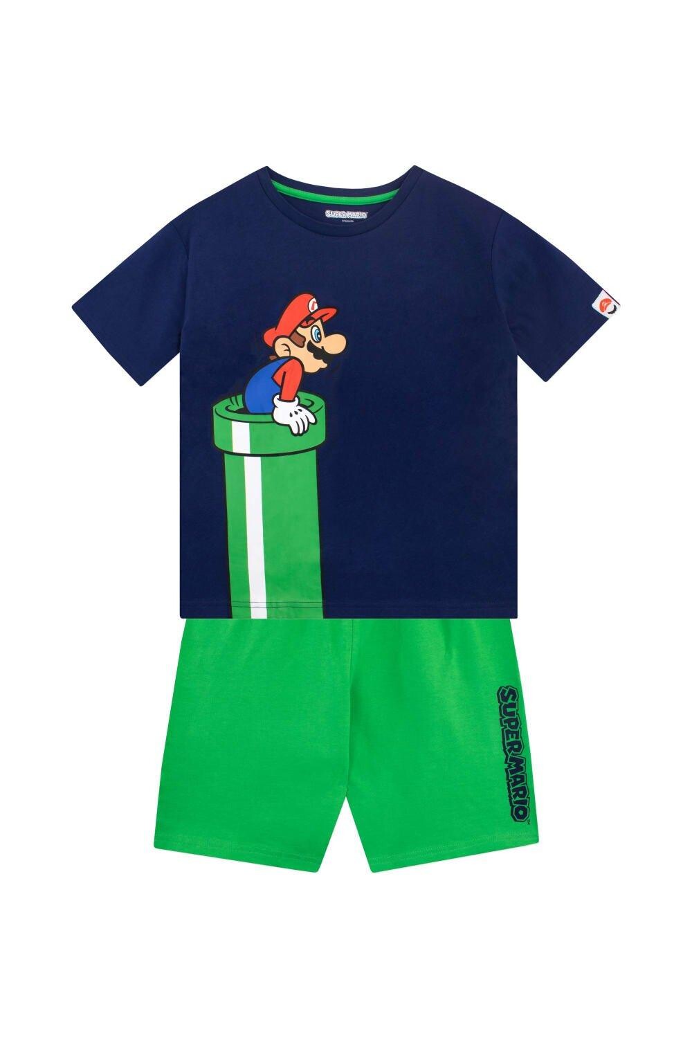 Комплект из футболки и шорт Super Mario Bros, мультиколор
Комплект из футболки и шорт Super Mario Bros, мультиколор