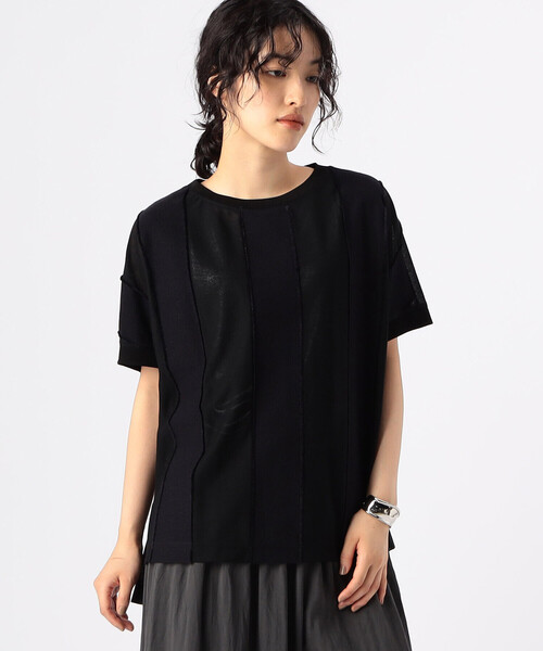 Футболка с крупной полосой Gabardine K.T, черный
Футболка с крупной полосой Gabardine K.T, черный