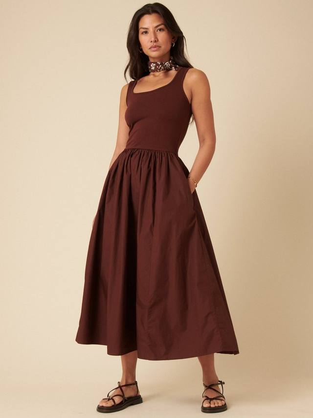 Платье миди Colorado с квадратным вырезом Nobody's Child, Brown
Платье миди Colorado с квадратным вырезом Nobody's Child, Brown