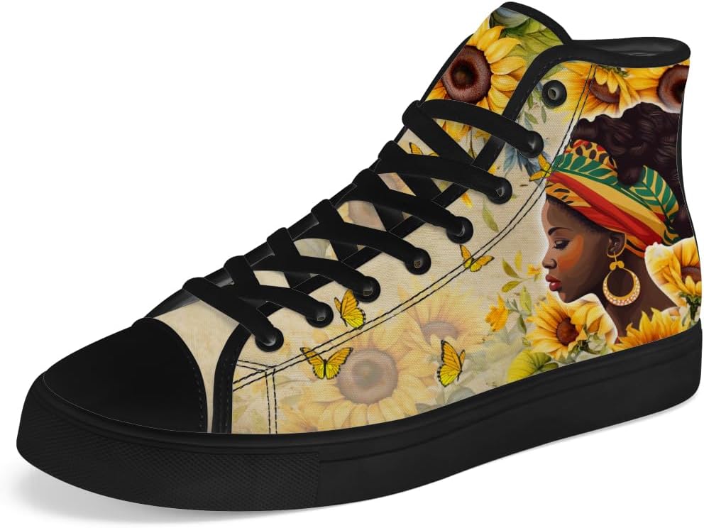 Кеды на высокой подошве chebing Juneteenth с пан-африканским флагом для мужчин и женщин, высокие кроссовки на шнуровке, повседневная обувь, подарок для папы и мамы, желтый
Кеды на высокой подошве chebing Juneteenth с пан-африканским флагом для мужчин и женщин, высокие кроссовки на шнуровке, повседневная обувь, подарок для папы и мамы, желтый