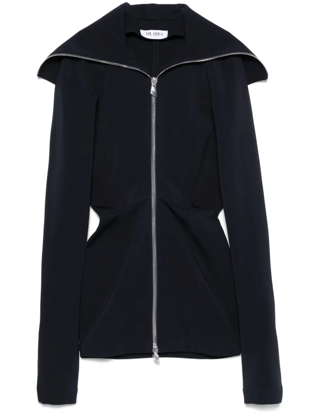 Мини-платье на молнии The Attico, синий
Мини-платье на молнии The Attico, синий