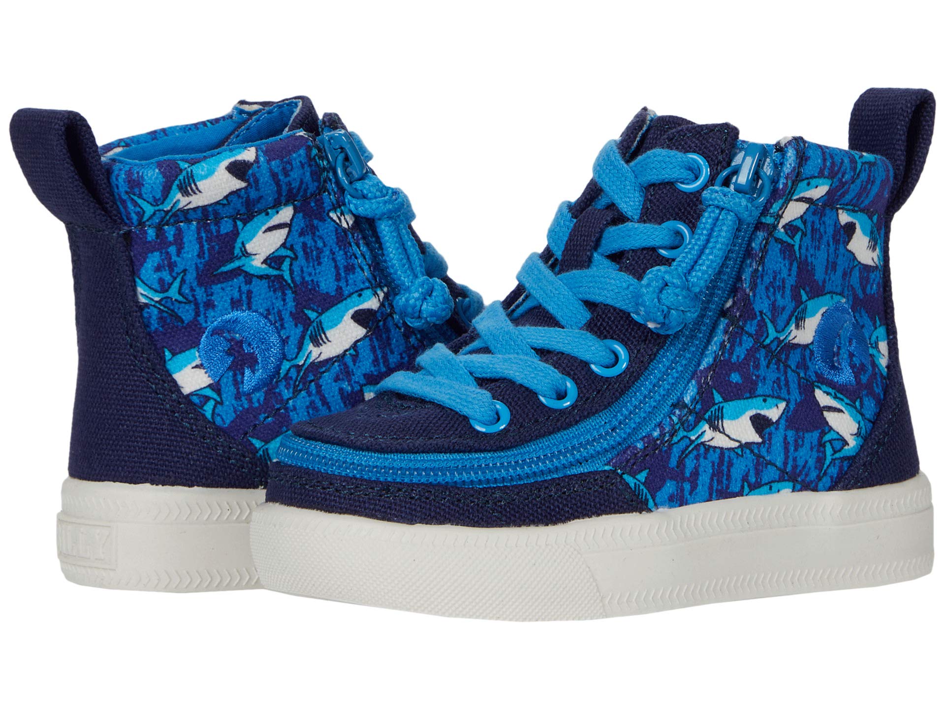 Кроссовки BILLY Footwear Kids Classic Lace High, цвет Blue Sharks 
Кроссовки BILLY Footwear Kids Classic Lace High, цвет Blue Sharks