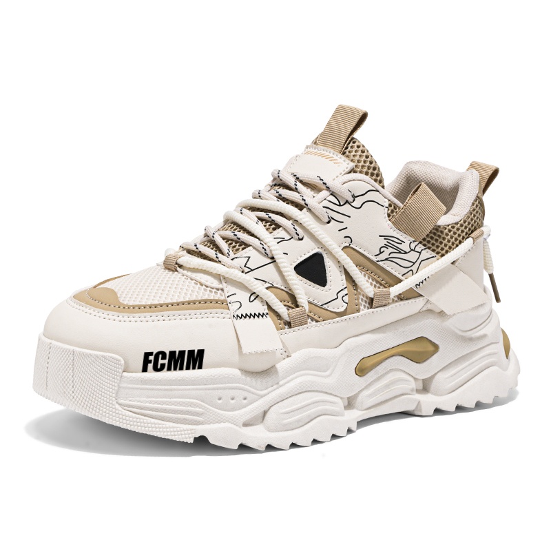 Дышащие низкие повседневные кроссовки для подростков FCMM, бежевый/хаки
Дышащие низкие повседневные кроссовки для подростков FCMM, бежевый/хаки
