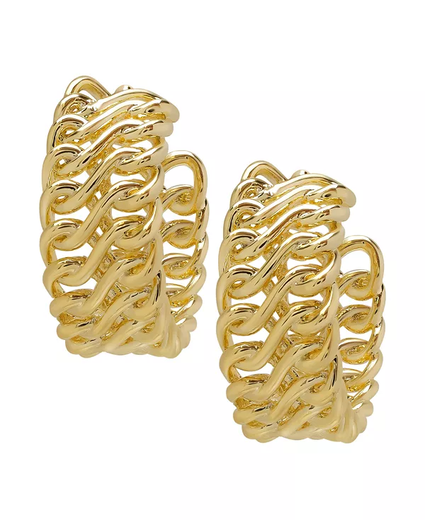 Серьги Infinity Twist Huggie из 14-каратного золота Macy'S, gold
Серьги Infinity Twist Huggie из 14-каратного золота Macy'S, gold