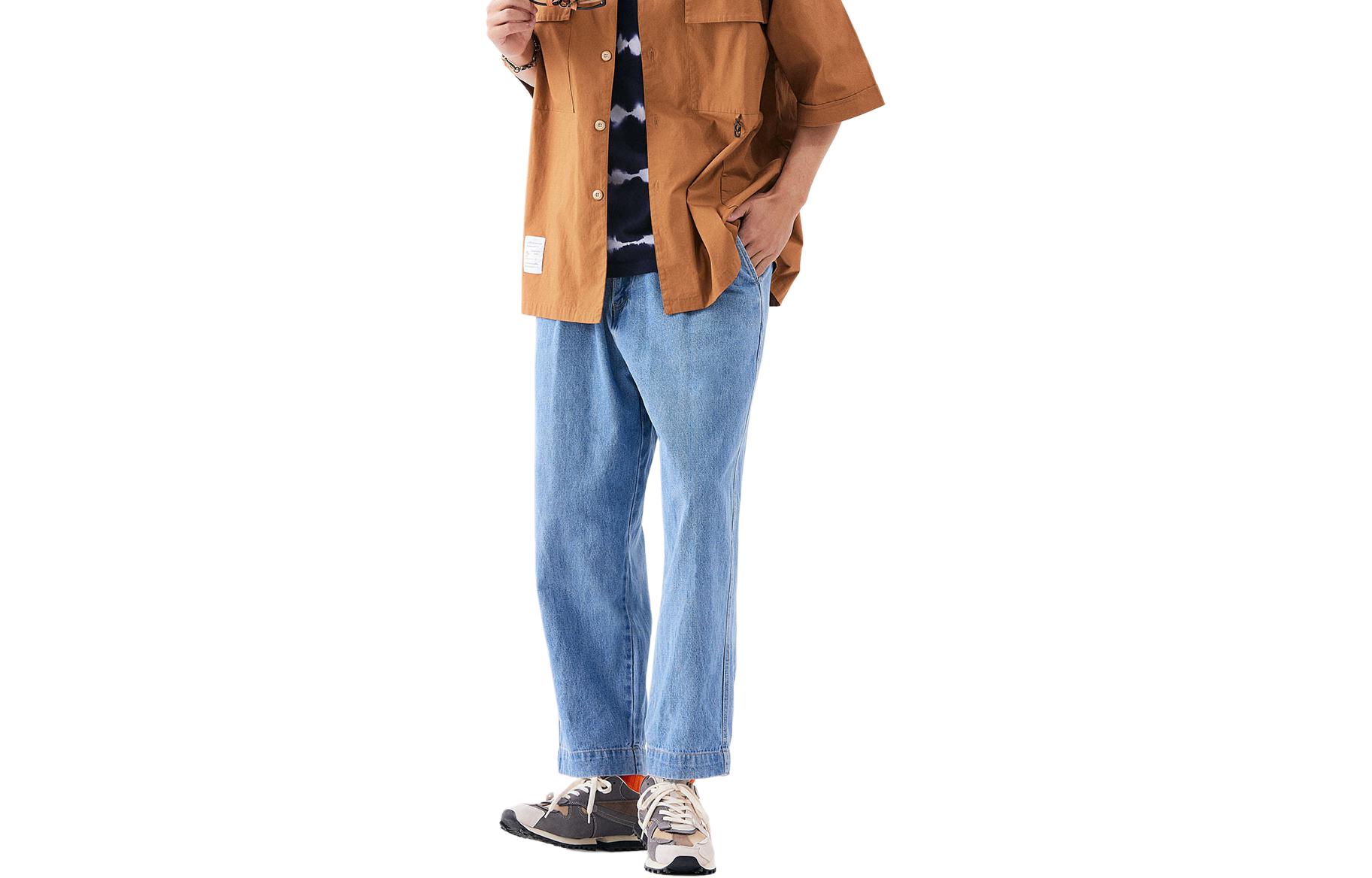 Джинсы мужские небесно-голубые GOLDLION G+
Джинсы мужские небесно-голубые GOLDLION G+