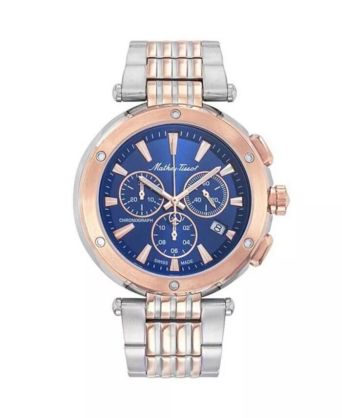 Мужские часы Neptune Chrono с синим циферблатом - H912CHRBU Mathey Tissot, синий
Мужские часы Neptune Chrono с синим циферблатом - H912CHRBU Mathey Tissot, синий