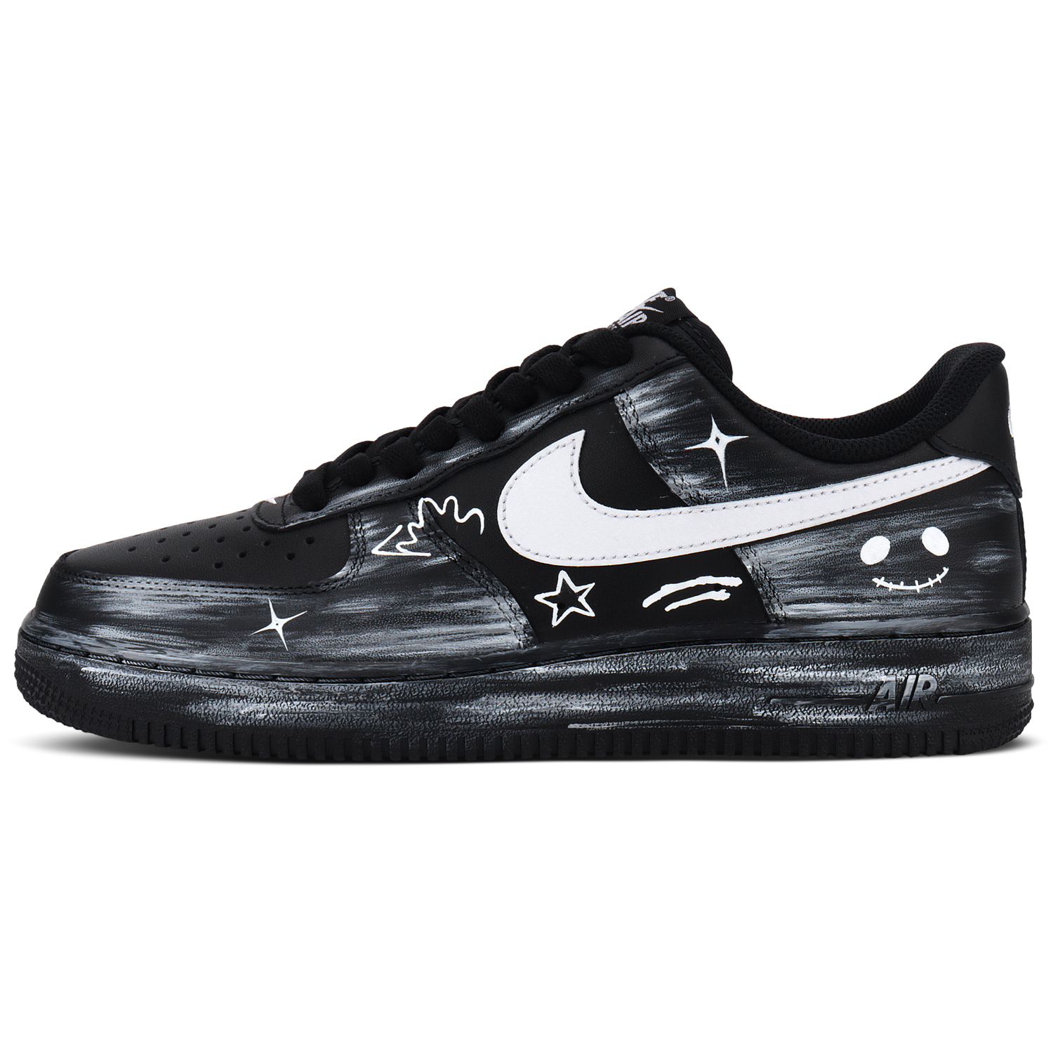 Nike Air Force 1 Black Warrior Low top Skateboard Shoes Unisex
Nike Air Force 1 Black Warrior Low top Skateboard Shoes Unisex
