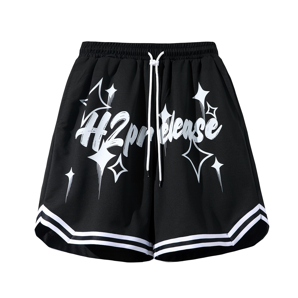 Баскетбольные шорты унисекс H2P, Белый
Баскетбольные шорты унисекс H2P, Белый